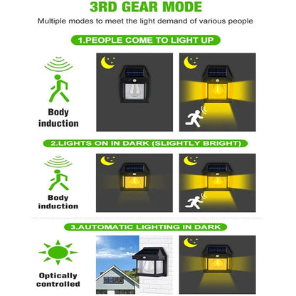Solar Interaction Outdoor Wall Lamp 2024